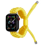 Stretch Plain Silicone Bean Watch Band, For Apple Watch 7 41mm, For Apple Watch 7 45mm, For Apple Watch SE 2022 40mm, For Apple Watch SE 2022 44mm