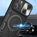 CD Texture Sliding Camshield Magnetic Holder Phone Case, For iPhone 12 Pro, For iPhone 11 Pro Max, For iPhone 11, For iPhone 11 Pro