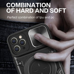 CD Texture Sliding Camshield Magnetic Holder Phone Case, For iPhone 12 Pro, For iPhone 11 Pro Max, For iPhone 11, For iPhone 11 Pro