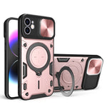 CD Texture Sliding Camshield Magnetic Holder Phone Case, For iPhone 12 Pro, For iPhone 11 Pro Max, For iPhone 11, For iPhone 11 Pro