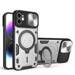CD Texture Sliding Camshield Magnetic Holder Phone Case, For iPhone 12 Pro, For iPhone 11 Pro Max, For iPhone 11, For iPhone 11 Pro