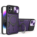 CD Texture Sliding Camshield Magnetic Holder Phone Case, For iPhone 12 Pro, For iPhone 11 Pro Max, For iPhone 11, For iPhone 11 Pro