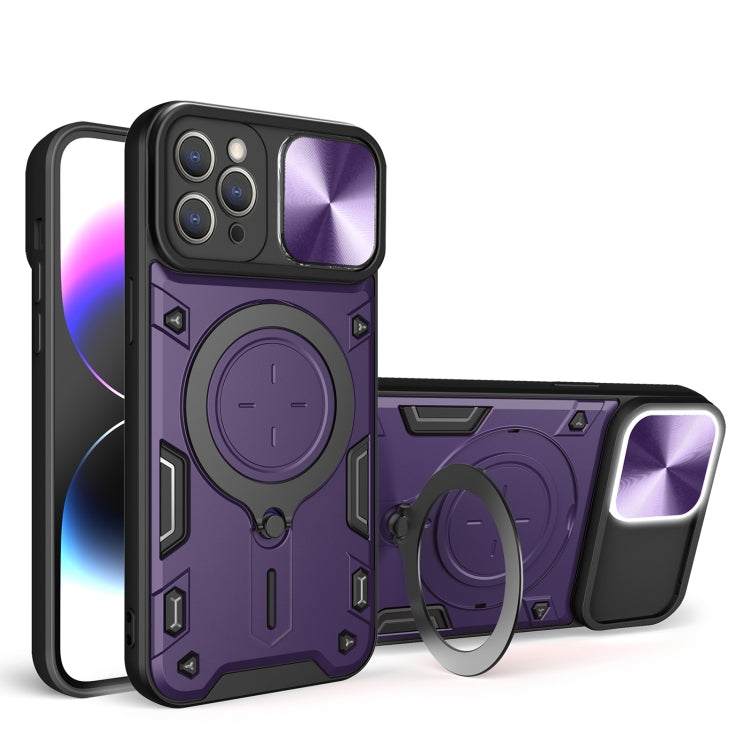 CD Texture Sliding Camshield Magnetic Holder Phone Case, For iPhone 12 Pro, For iPhone 11 Pro Max, For iPhone 11, For iPhone 11 Pro