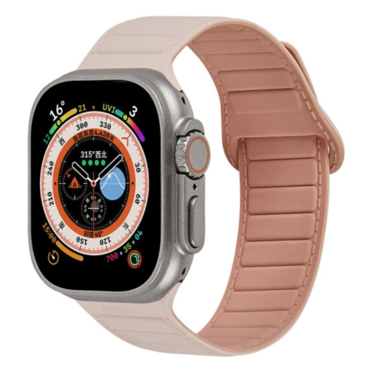 Loop Magnetic Silicone Watch Band, For Apple Watch 5 44mm, For Apple Watch 5 40mm, For Apple Watch 4 44mm
