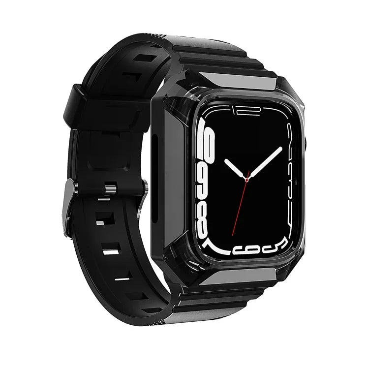 Armor Case Integrated TPU Watch Band, For Apple Watch 2 38mm, For Apple Watch 42mm, For Apple Watch 38mm