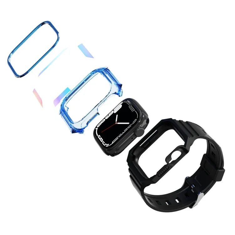 Armor Case Integrated TPU Watch Band, For Apple Watch 2 38mm, For Apple Watch 42mm, For Apple Watch 38mm