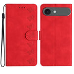 Seven Butterflies Embossed Leather Phone Case, For iPhone 16e / 17e, For iPhone 17 Pro Max, For iPhone 17 Pro, For iPhone 17, For iPhone Air, For iPhone 16 Pro Max, For iPhone 16 Pro, For iPhone 16 Plus
