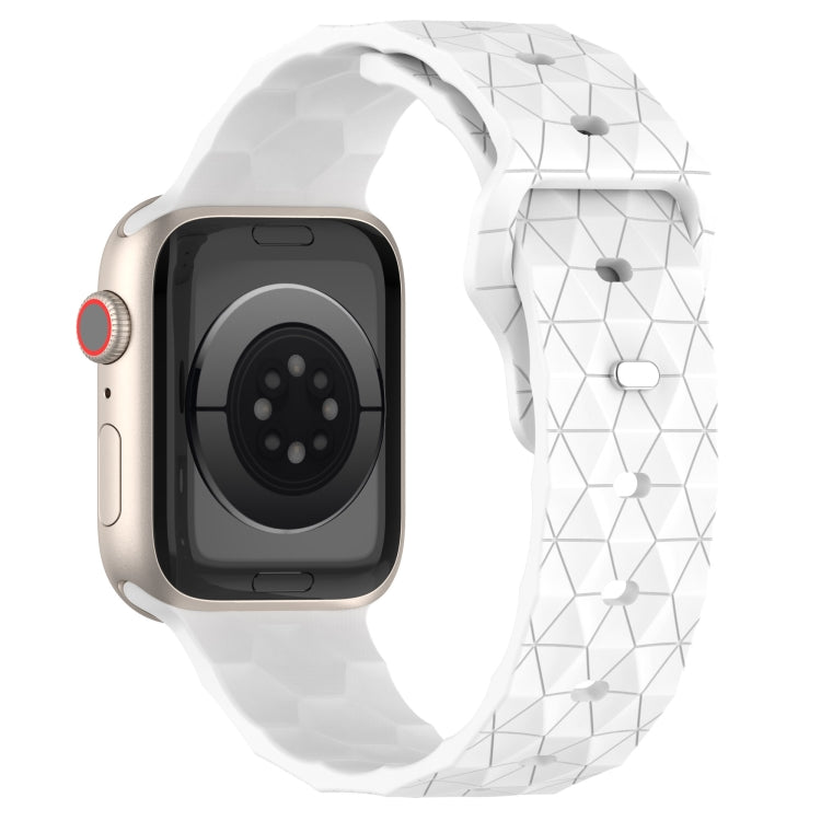 Football Texture Silicone Watch Band, For Apple Watch 7 41mm, For Apple Watch 7 45mm, For Apple Watch SE 40mm, For Apple Watch SE 44mm