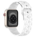 Football Texture Silicone Watch Band, For Apple Watch 6 40mm, For Apple Watch 6 44mm, For Apple Watch 5 44mm, For Apple Watch 5 40mm