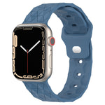 Football Texture Silicone Watch Band, For Apple Watch 4 44mm, For Apple Watch 4 40mm, For Apple Watch 3 38mm, For Apple Watch 3 42mm