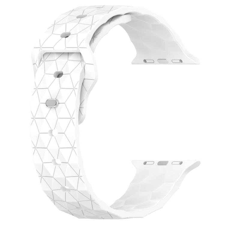 Football Texture Silicone Watch Band, For Apple Watch Series 10 46mm, For Apple Watch Series 10 42mm, For Apple Watch SE 2023 44mm, For Apple Watch SE 2023 40mm