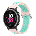 20mm Universal Sports Two Colors Silicone Replacement Strap Watchband