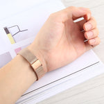 Milanese Stainless Steel Watchband, For Apple Watch Series 8&7 41mm / SE 2&6&SE&5&4 40mm / 3&2&1 38mm, For Apple Watch Ultra 49mm / Series 8&7 45mm / SE 2&6&SE&5&4 44mm / 3&2&1 42mm, For Apple Watch Series 7 45mm / 6 & SE & 5 & 4 44mm / 3 & 2 & 1 42mm ...