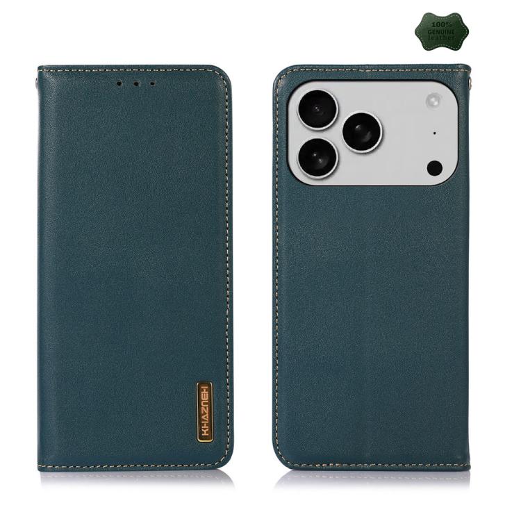 KHAZNEH Nappa Top Layer Cowhide Leather Phone Case, For iPhone 17 Pro Max, For iPhone 16e / 17e, For iPhone 17 Pro, For iPhone 17, For iPhone Air, For iPhone 16e, For iPhone 16 Pro Max, For iPhone 16 Pro, For iPhone 16 Plus, For iPhone 16              ...