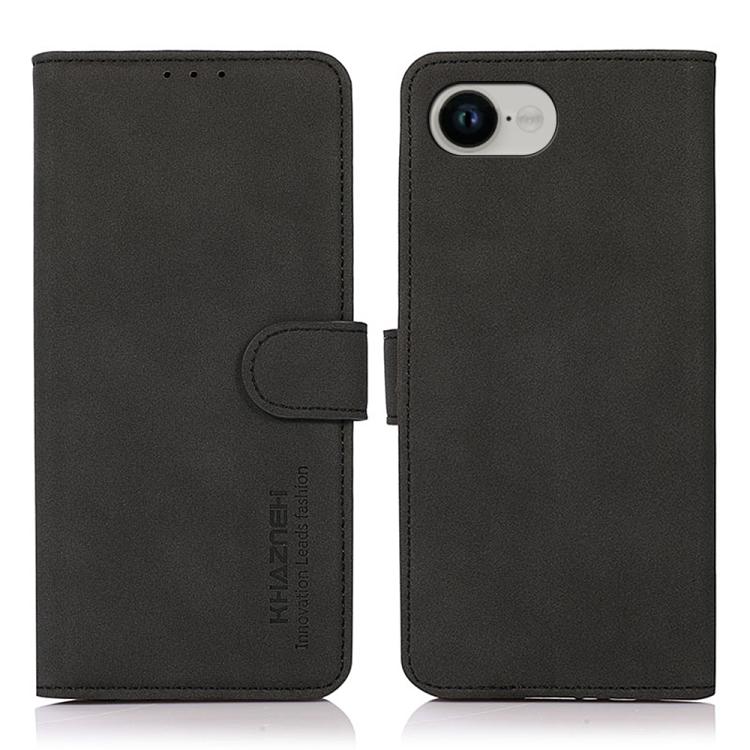 KHAZNEH Matte Texture Leather Phone Case, For iPhone 16e / 17e, For iPhone 17 Pro Max, For iPhone 17 Pro, For iPhone 17, For iPhone Air, For iPhone 16 Pro Max, For iPhone 16 Pro, For iPhone 16 Plus, For iPhone 16, For iPhone 15 Pro Max, For iPhone 15 P...