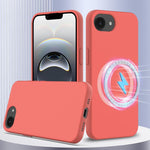 Shockproof Silicone Magsafe Phone Case, For iPhone 17e / 16e, For iPhone 17 Pro Max, For iPhone 17 Pro, For iPhone 17, For iPhone Air