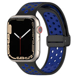 Magnetic Buckle Silicone Watch Band, For Apple Watch 8 41mm, For Apple Watch 8 45mm, For Apple Watch Ultra 2 49mm