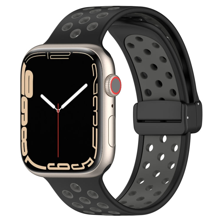 Magnetic Buckle Silicone Watch Band, For Apple Watch SE 40mm, For Apple Watch SE 44mm, For Apple Watch 6 40mm