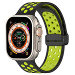 Magnetic Buckle Silicone Watch Band, For Apple Watch 8 41mm, For Apple Watch 8 45mm, For Apple Watch Ultra 2 49mm