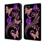 Crystal 3D Shockproof Protective Leather Phone Case, For iPhone 6 Plus / 7 Plus / 8 Plus, For iPhone 6 / 7