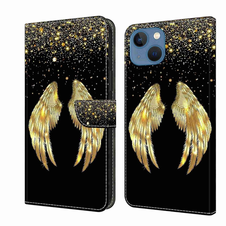 Crystal 3D Shockproof Protective Leather Phone Case, For iPhone 13 / 14, For iPhone 15 Pro