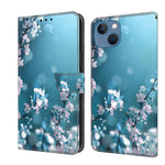Crystal 3D Shockproof Protective Leather Phone Case, For iPhone 13 / 14, For iPhone 15 Pro