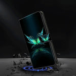Crystal 3D Shockproof Protective Leather Phone Case, For iPhone 14 Pro, For iPhone 15 Plus