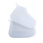 Silicone Non-slip Thickened Wear-resistant Waterproof Shoe Boots Cover, S, L, M