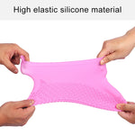 Silicone Non-slip Thickened Wear-resistant Waterproof Shoe Boots Cover, S, L, M
