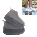 Silicone Non-slip Thickened Wear-resistant Waterproof Shoe Boots Cover, S, L, M