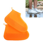 Silicone Non-slip Thickened Wear-resistant Waterproof Shoe Boots Cover, S, L, M