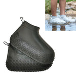 Silicone Non-slip Thickened Wear-resistant Waterproof Shoe Boots Cover, S, L, M