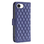 Diamond Lattice Wallet Flip Leather Phone Case, For iPhone 17e / 16e, For iPhone 17 Pro Max, For iPhone 17 Pro, For iPhone 17, For iPhone Air, For iPhone 16 Pro Max, For iPhone 16 Pro, For iPhone 16 Plus