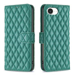 Diamond Lattice Wallet Flip Leather Phone Case, For iPhone 18 Pro/17 Pro, For iPhone 18 Pro Max/17 Pro Max, For iPhone 17e / 16e, For iPhone 17, For iPhone Air, For iPhone 16 Pro Max, For iPhone 16 Pro, For iPhone 16 Plus