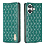 Diamond Lattice Magnetic Leather Flip Phone Case, For iPhone 18 Pro/17 Pro, For iPhone 18 Pro Max/17 Pro Max, For iPhone 17, For iPhone 17 Air, For iPhone 16 Pro Max, For iPhone 16 Pro, For iPhone 16 Plus, For iPhone 16