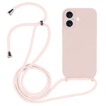 Crossbody Lanyard Liquid Silicone Case, For iPhone 17 Pro Max, For iPhone 17 Pro, For iPhone 17, For iPhone Air