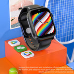 UNIWA X1S 1.9 inch IP67 Waterproof 4G Android 8.1 Dual Cameras Smart Watch Support Temperature Measurement, 2G+16G, 1G+8G