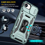 Armor PC + TPU Camera Shield Phone Case, For iPhone 17e / 16e, For iPhone 17 Pro Max, For iPhone 17 Pro, For iPhone 17, For iPhone Air, For iPhone 16 Pro Max