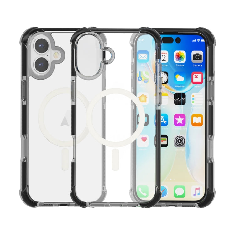Acrylic Magsafe Magnetic Shockproof Phone Case, For iPhone 16 Pro Max, For iPhone 16 Pro, For iPhone 16 Plus, For iPhone 16, For iPhone 15 Pro Max