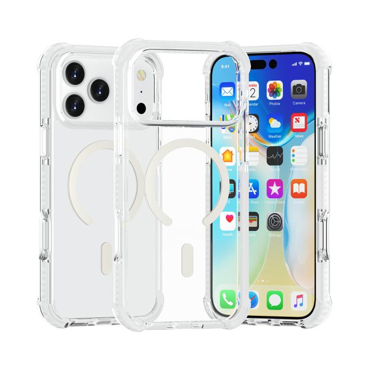 Acrylic Magsafe Magnetic Shockproof Phone Case, For iPhone 18 Pro / 17 Pro, For iPhone 18 Pro Max / 17 Pro Max, For iPhone 17e / 16e, For iPhone 17, For iPhone Air