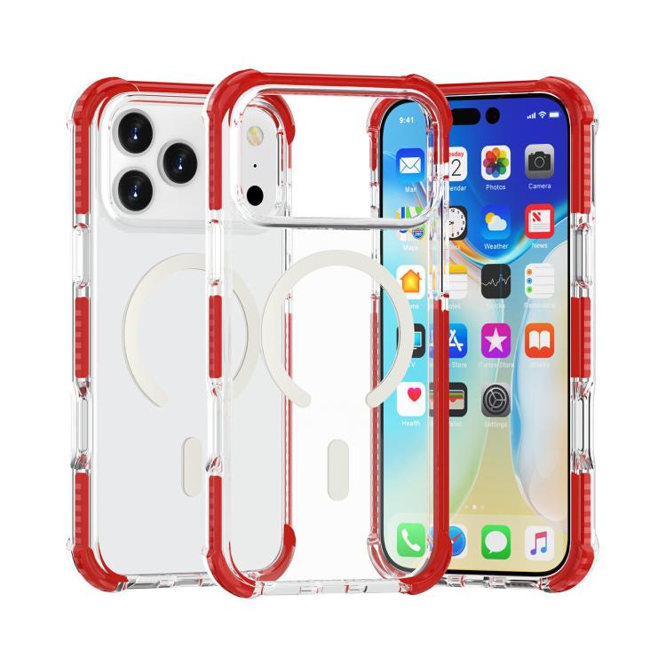 Acrylic Magsafe Magnetic Shockproof Phone Case, For iPhone 17e / 16e, For iPhone 17 Pro Max, For iPhone 17 Pro, For iPhone 17, For iPhone Air