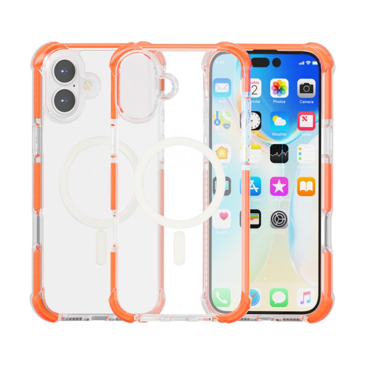 Acrylic Magsafe Magnetic Shockproof Phone Case, For iPhone 17e / 16e, For iPhone 17 Pro Max, For iPhone 17 Pro, For iPhone 17, For iPhone Air