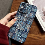 Painted Pattern Precise Hole PC Phone Case, For iPhone XS Max