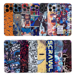 Painted Pattern Precise Hole PC Phone Case, For iPhone 15 Pro Max