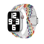 Nylon Loop Magnetic Buckle Watch Band, For Apple Watch Series 8 41mm, For Apple Watch Series 8 45mm