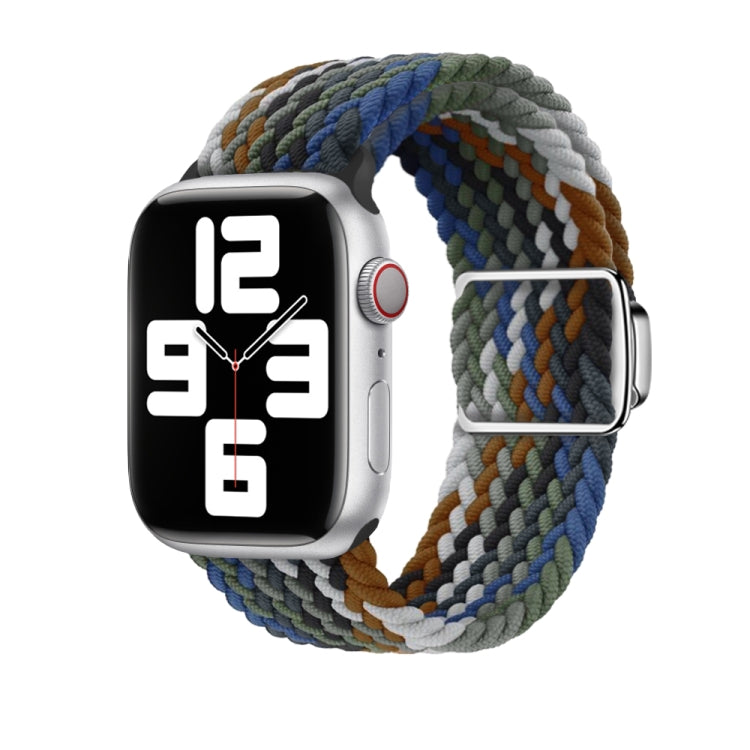 Nylon Loop Magnetic Buckle Watch Band, For Apple Watch Series 8 41mm, For Apple Watch Series 8 45mm