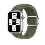 Nylon Loop Magnetic Buckle Watch Band, For Apple Watch 7 41mm, For Apple Watch Series 7 45mm