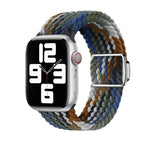 Nylon Loop Magnetic Buckle Watch Band, For Apple Watch 7 41mm, For Apple Watch Series 7 45mm