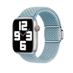 Nylon Loop Magnetic Buckle Watch Band, For Apple Watch 7 41mm, For Apple Watch Series 7 45mm