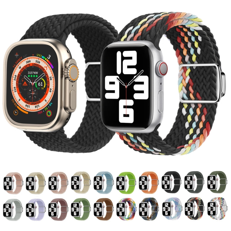 Nylon Loop Magnetic Buckle Watch Band, For Apple Watch Series 5 44mm, For Apple Watch Series 5 40mm